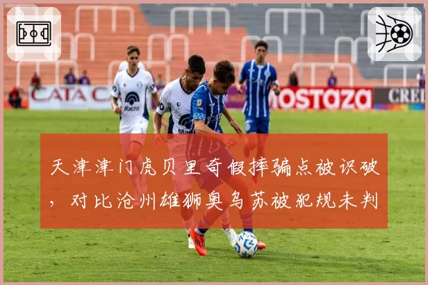 天津津门虎贝里奇假摔骗点被识破，对比沧州雄狮奥乌苏被犯规未判点__br_
